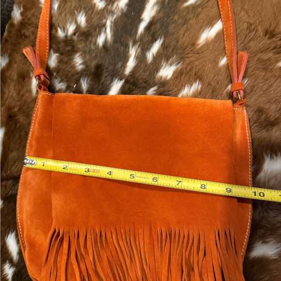 Authentic Vintage Miu Miu Suede Fringe Crossbody - Picture 8 of 8